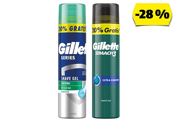 GILLETTE Borotvazselé, 240 ml/flakon