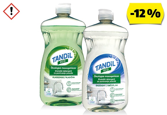 TANDIL ECO Öko mosogatószer, 500 ml/flakon