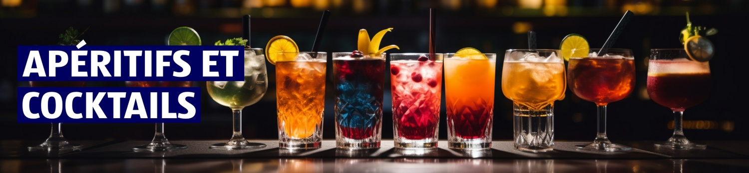 Alkoholsortiment – Aperitifs & Mixgetränke