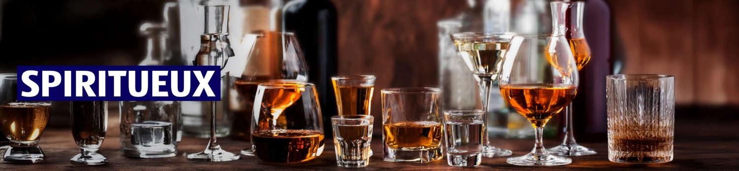 Alkoholsortiment – Spirituosen