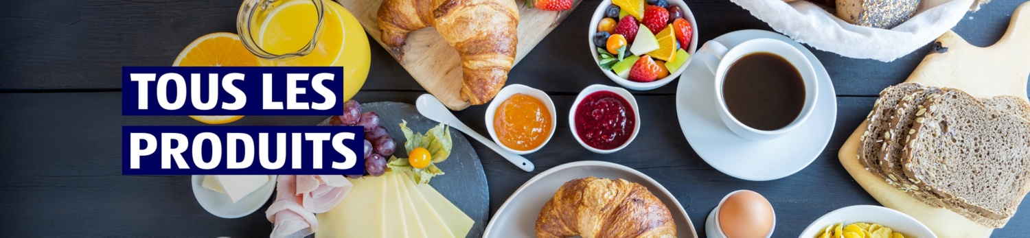 ALDI SUISSE – Tous les produits de petit-déjeuner