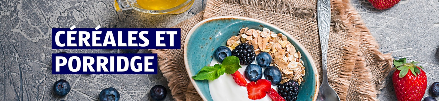 ALDI SUISSE – Céréales et porridge