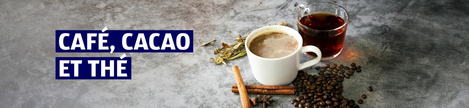 ALDI SUISSE – Café, Cacao, Thé