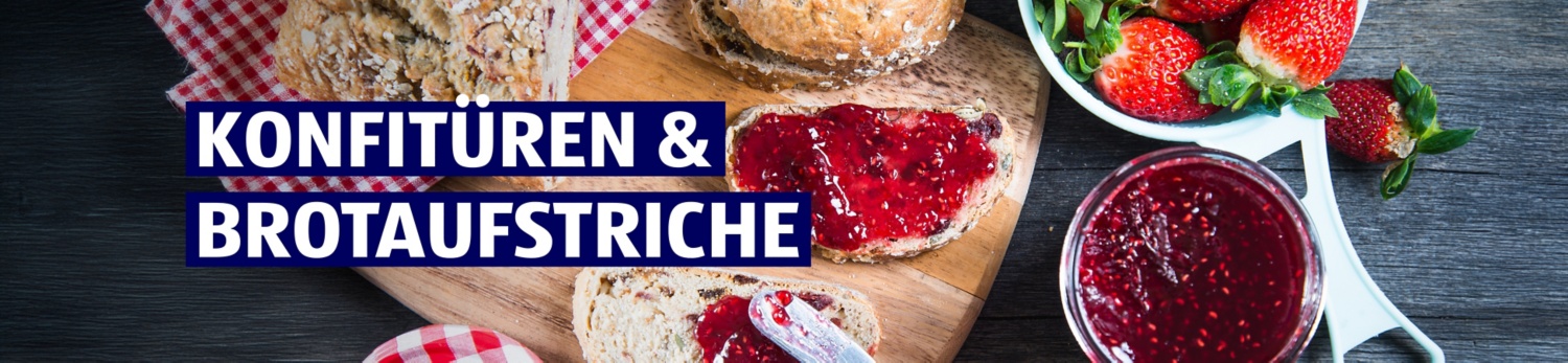 ALDI SUISSE – Konfitüren und Brotaufstriche