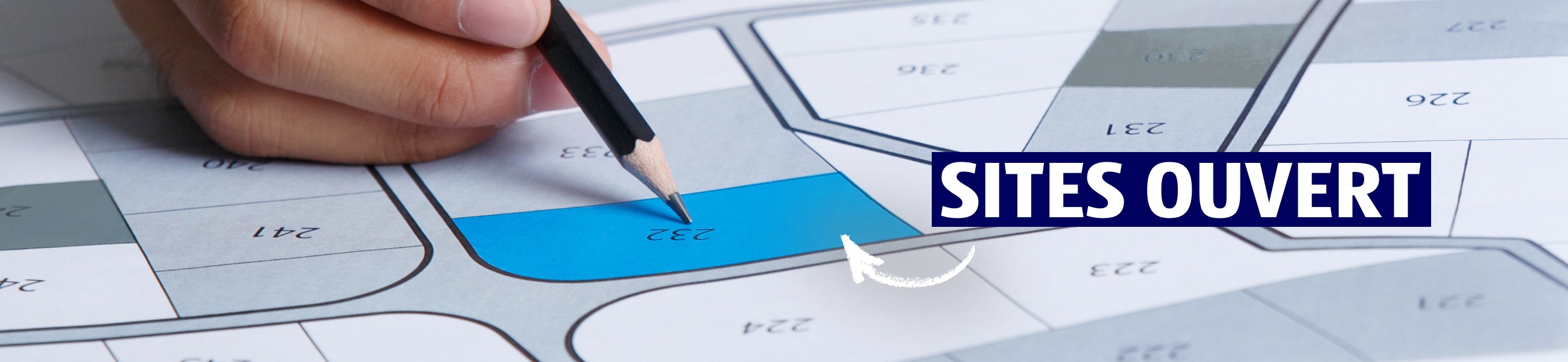 Immobilier – Sites ouverts disponibles