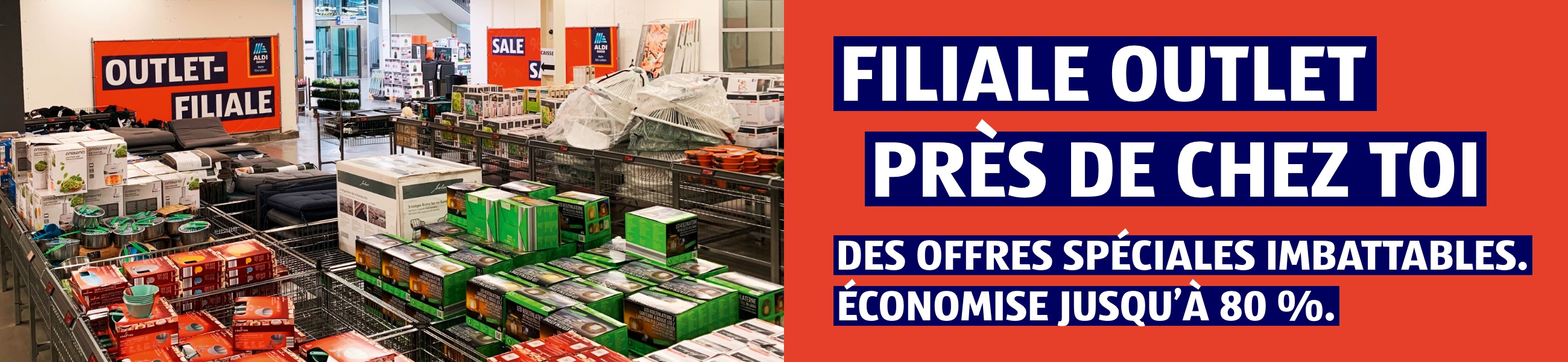 Magasin Outlet – Offres spéciales