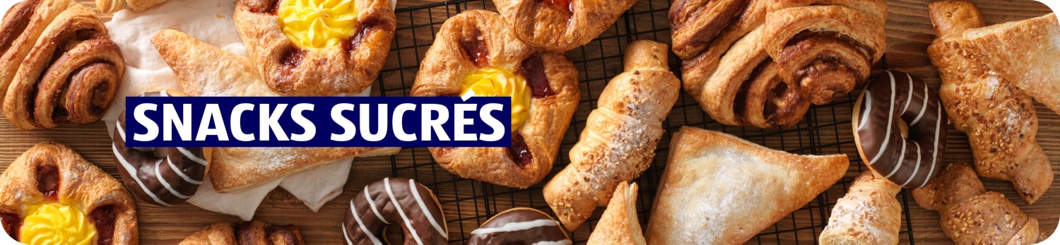 Snacks sucrés – Landingpage