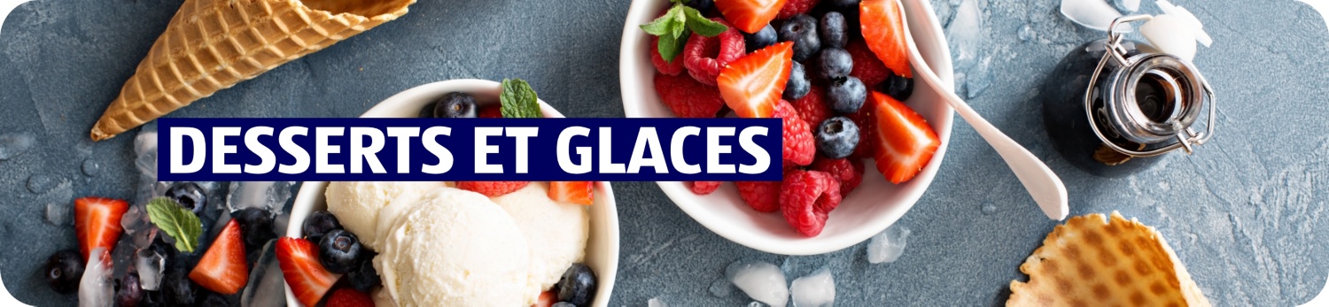 ALDI SUISSE – Desserts et Glace