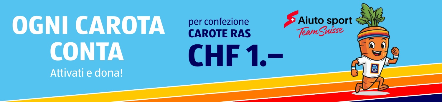 ALDI SUISSE – Spendenaktion Rüebli