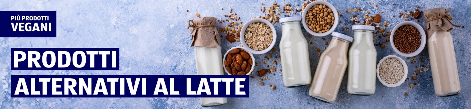 ALDI SUISSE – Prodotti vegani alternativi al latte