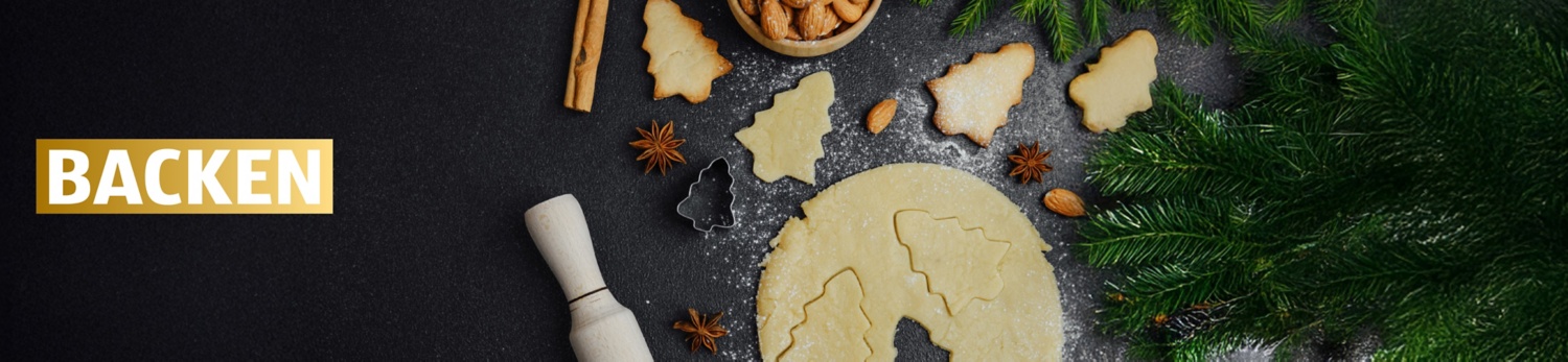 Weihnachtssortiment Backen
