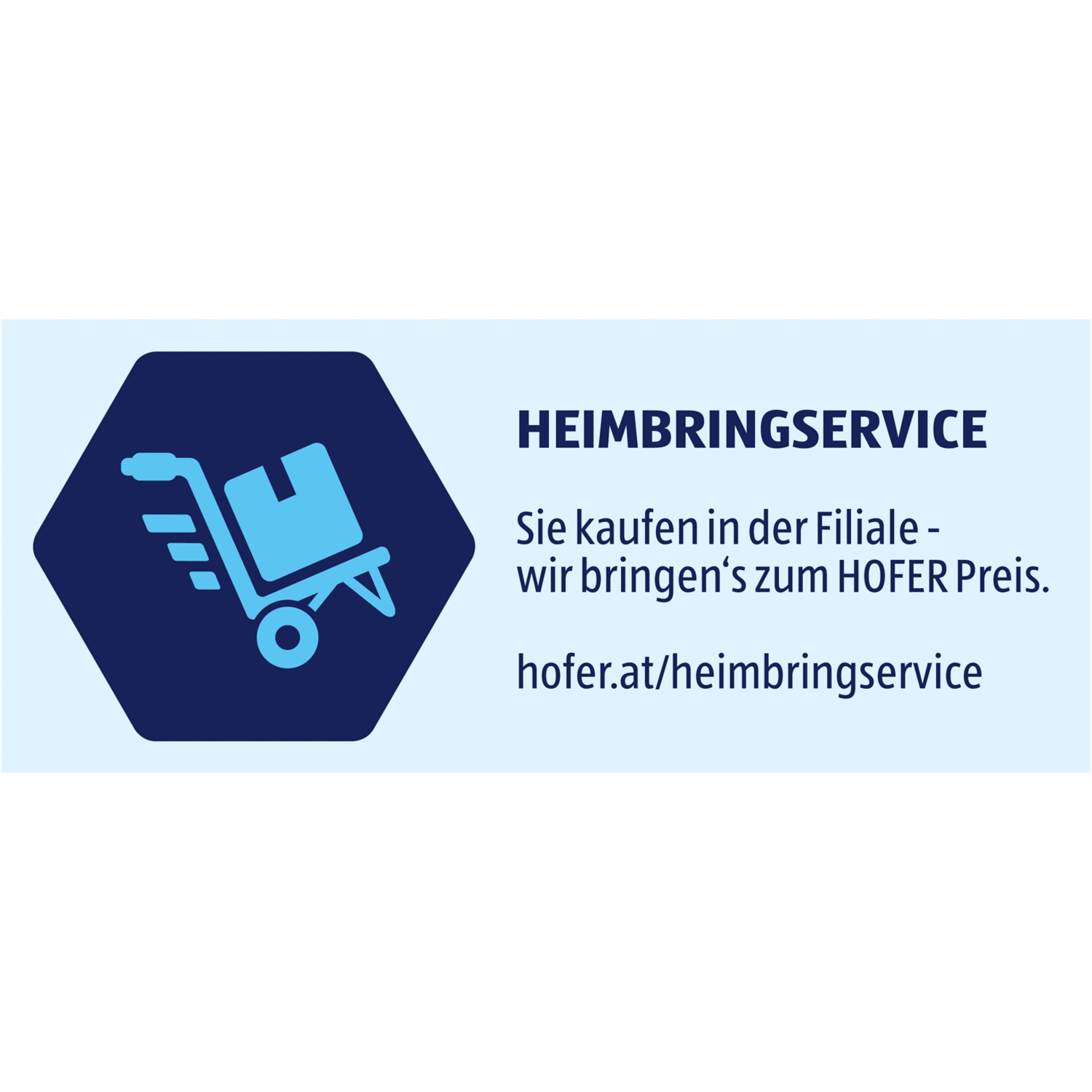 Heimbringservice Badge