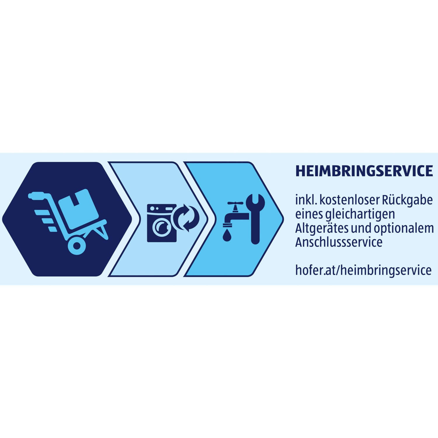 Heimbringservice Altgerätrückgabe Badge