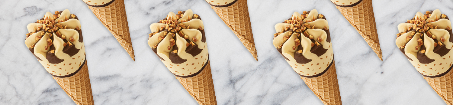 Coni al croccante 450 g Grandessa