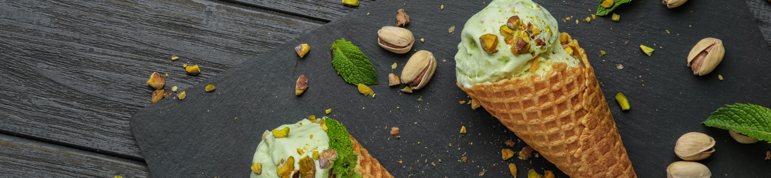 Coni al pistacchio 450 g Grandessa