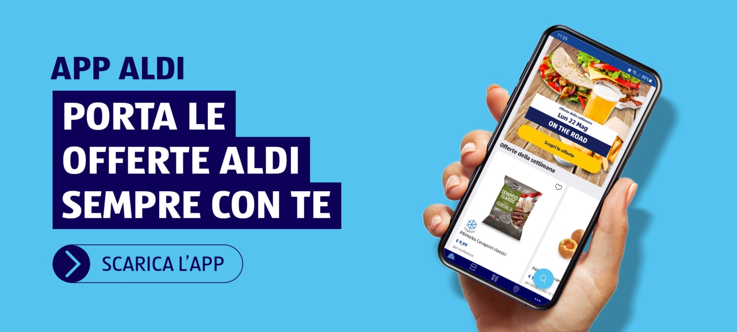 Scarica l'app ALDI