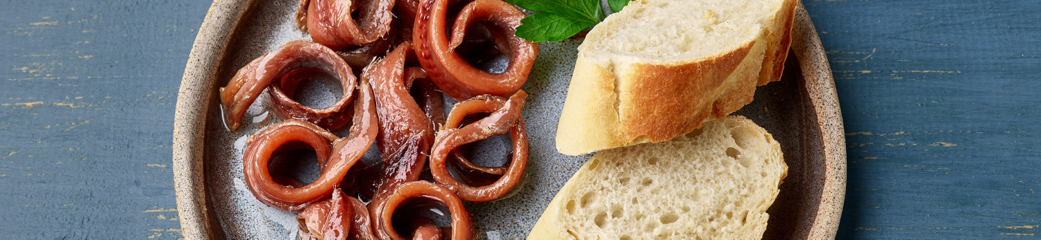 Filetti di alici in olio di semi di girasole Almare Seafood