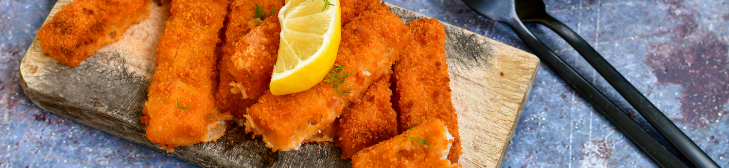 Bastoncini di filetto di merluzzo MSC Golden Seafood