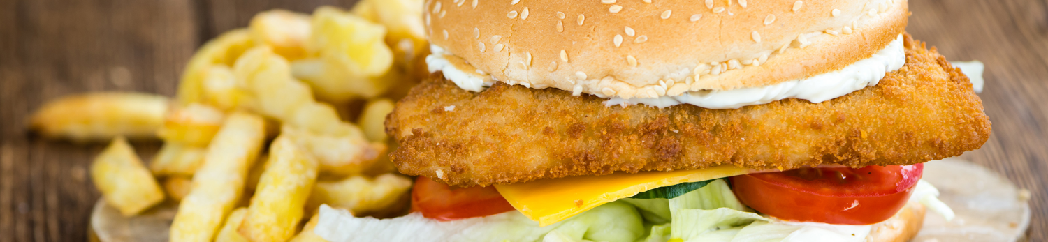 Fishburger di merluzzo d'Alaska MSC Golden Seafood