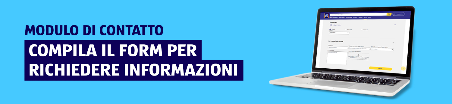 Formulario di contatto ALDI