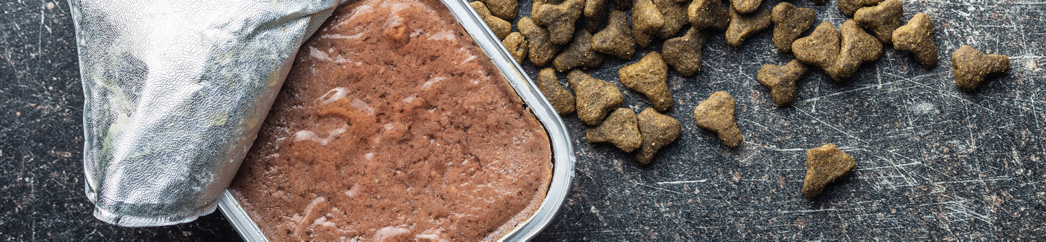 Paté per cani in vaschetta Romeo