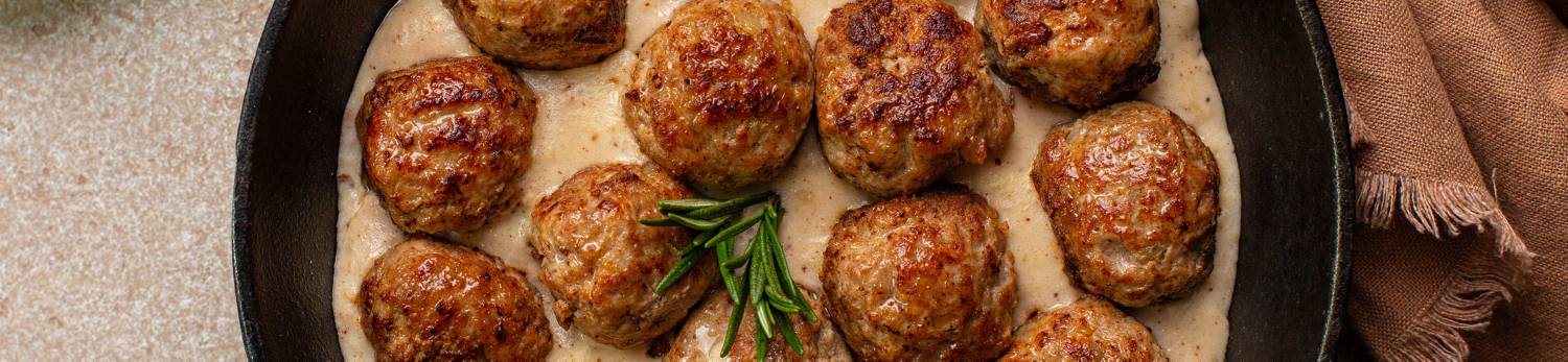 Polpette di bovino, suino e vitello Il Podere