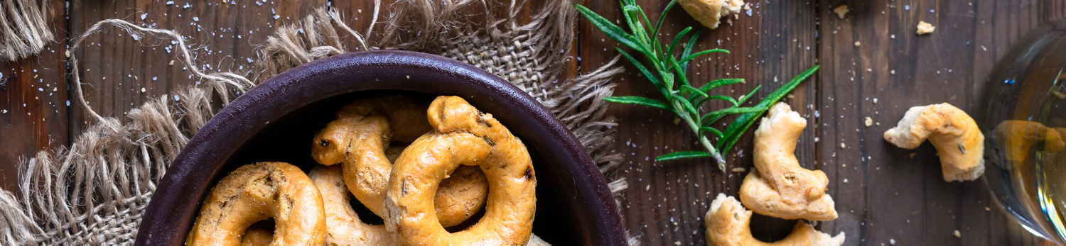 Taralli gusti assortiti La Cesta