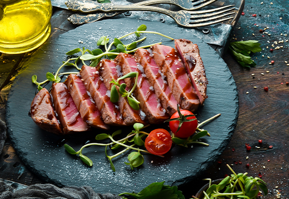 Tagliata di coppa marinata Il Podere