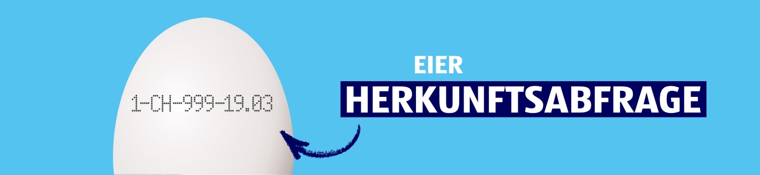 ALDI SUISSE – Eier Herkunft