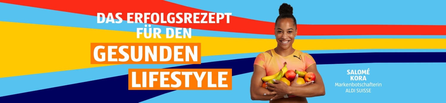 ALDI SUISSE – Salome Kora, gesunder Lifestyle