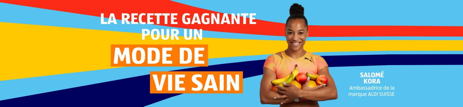 ALDI SUISSE – Salome Kora, gesunder Lifestyle