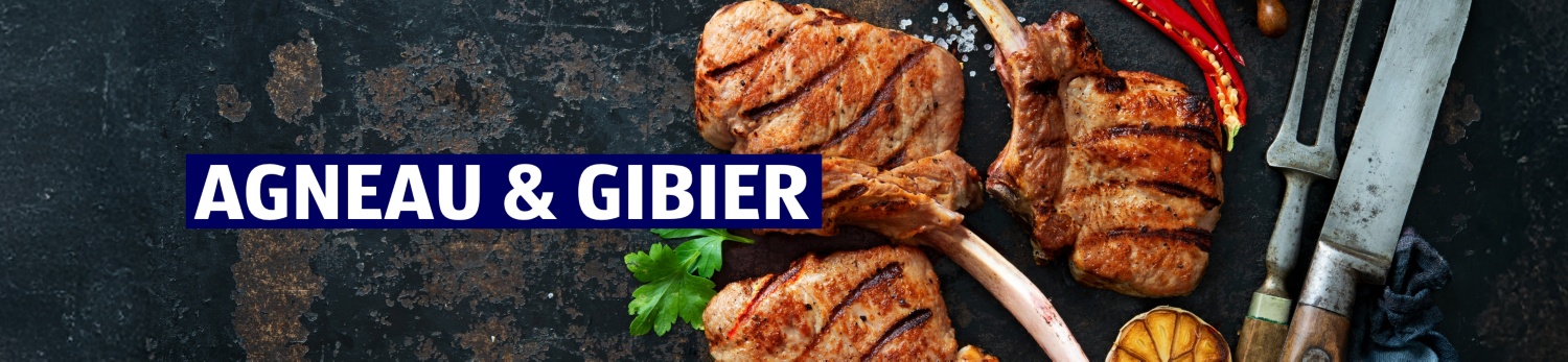 Sélection Agneau et Gibier