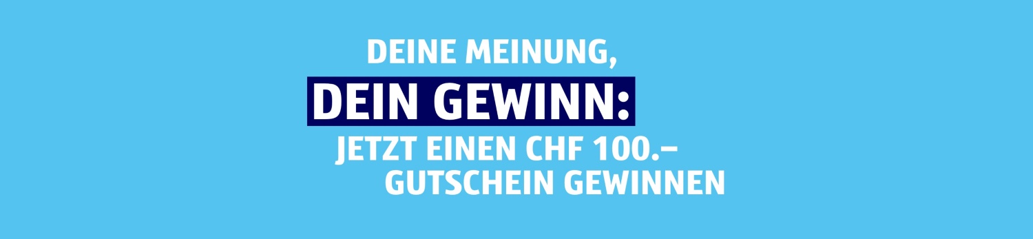 ALDI SUISSE – Deine Meinung Dein Gewinn