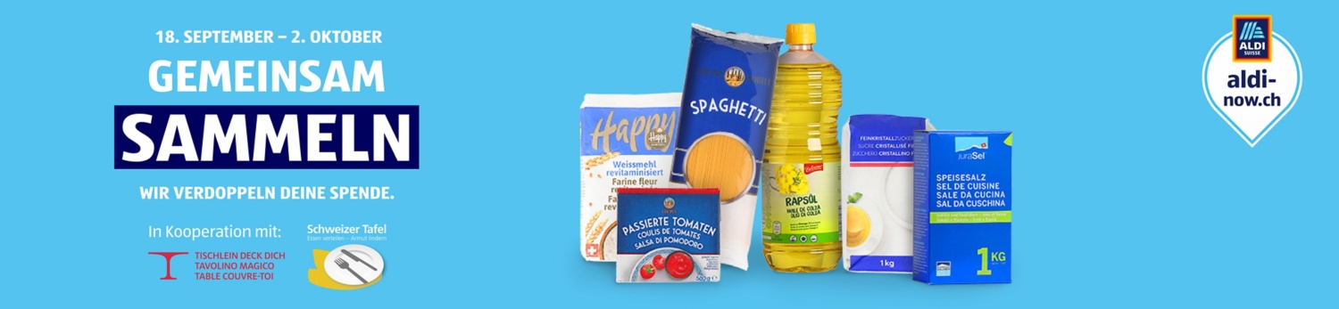 ALDI SUISSE – Gemeinsam sammeln