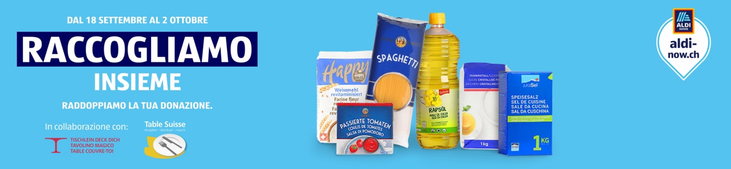 ALDI SUISSE – Raccogliere insieme