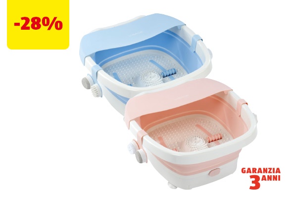 AMBIANO Idromassaggio plantare pieghevole