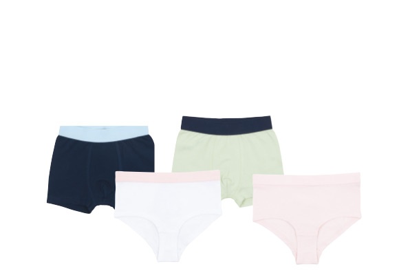 LILY & DAN Intimo per bambini, 3/5 pezzi