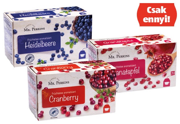 WESTMINSTER Prémium gyümölcstea, 20 x 3 g/doboz