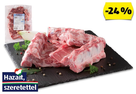 HÚSMESTER Friss sertés húsos csont, /kg