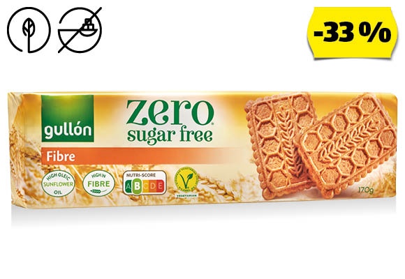 GULLON Rostdús keksz, 170 g/csomag