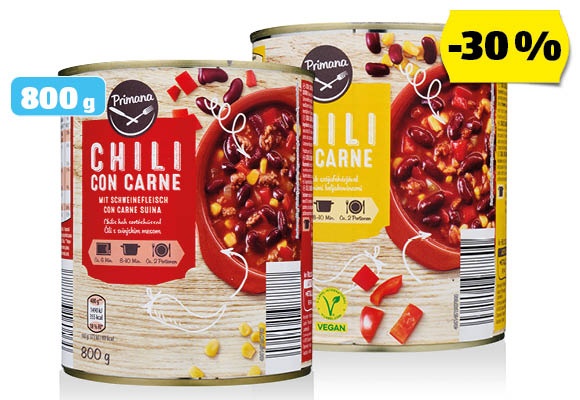  PRIMANA Egytálétel, 800 g/doboz