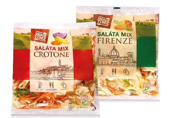 SNACK TIME Klasszikus salátamix, 200 g/csomag