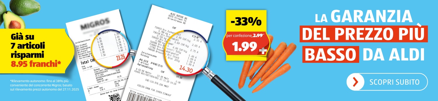 ALDI SUISSE – Offerte per Natale