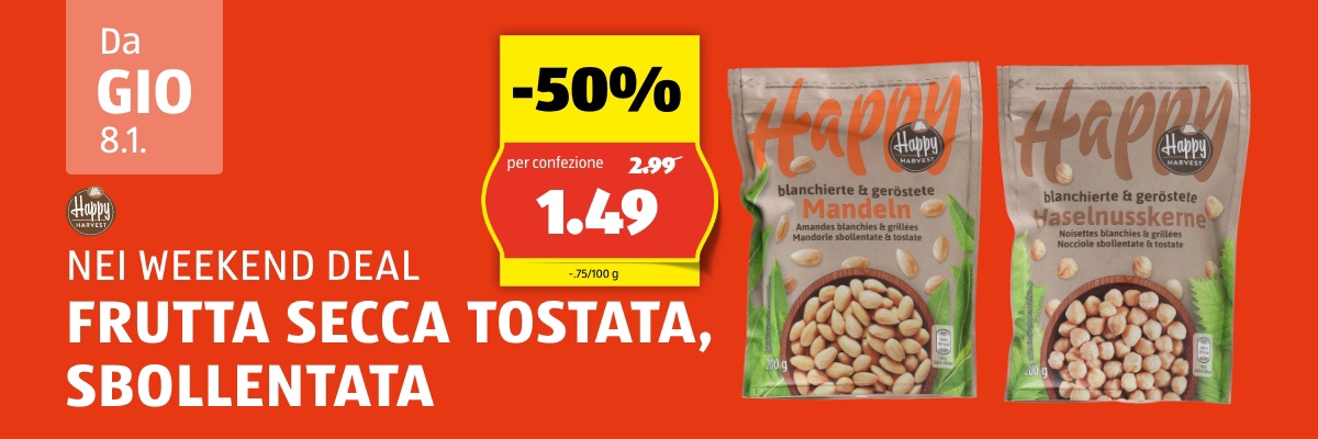 Weekend Deal da giovedì, 8.1.