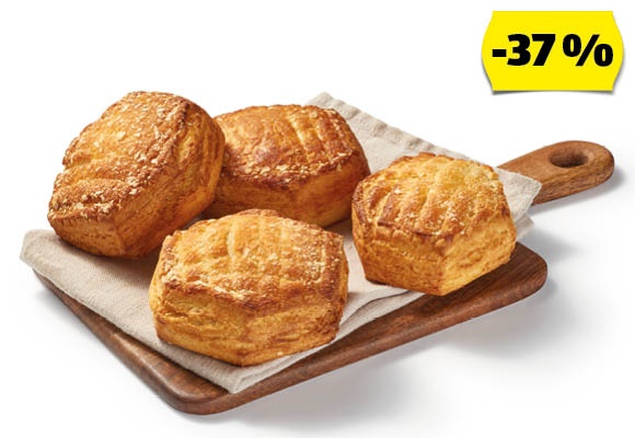 AZON MELEGÉBEN Burgonyás pogácsa, 85 g/darab