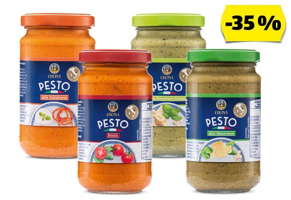 CUCINA Pesto, 190 g/üveg