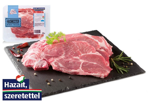 HÚSMESTER Friss sertéstarja, 500 g/tálca