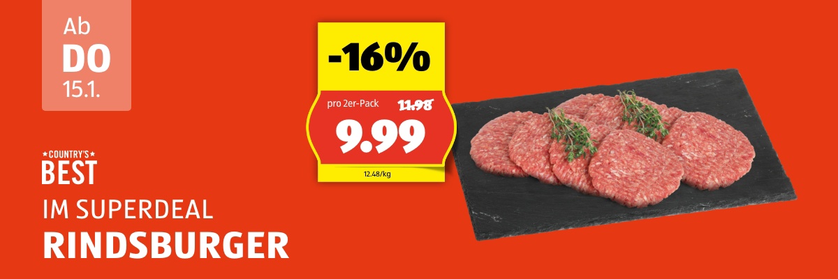 SuperDeal ab Donnerstag 15.1.