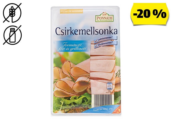 Csirkemellsonka, 150 g/csomag
