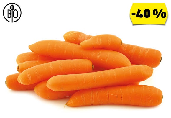 BIO NATURA Bio sárgarépa, 1 kg/csomag